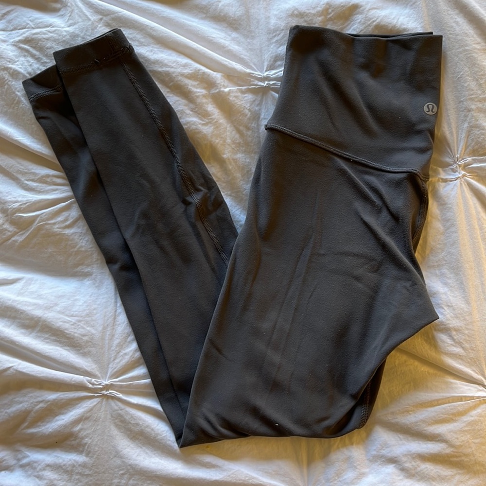 Lululemon lavender/gray align leggings